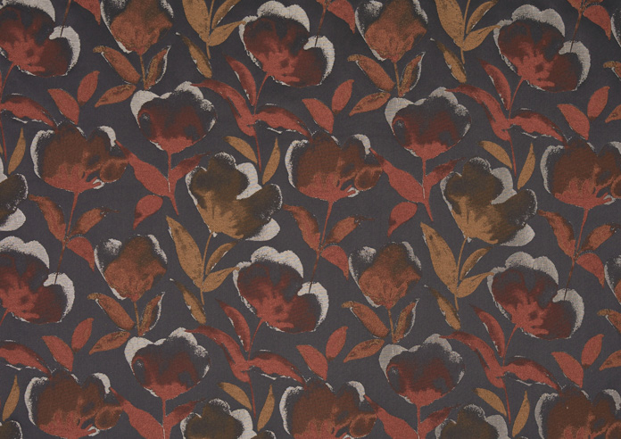 Lotus, Midnite - Fabric Only - Image 3